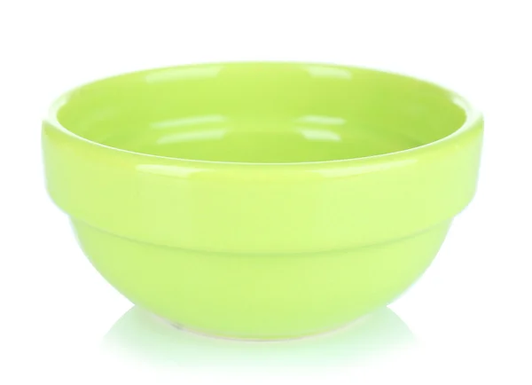 Empty bowl isolated on white — Stock Photo, Image