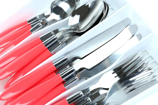 Kitchen cutlery close up — Stock Photo, Image