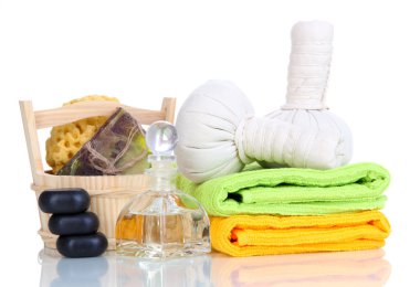 spa ayarı, beyaz izole