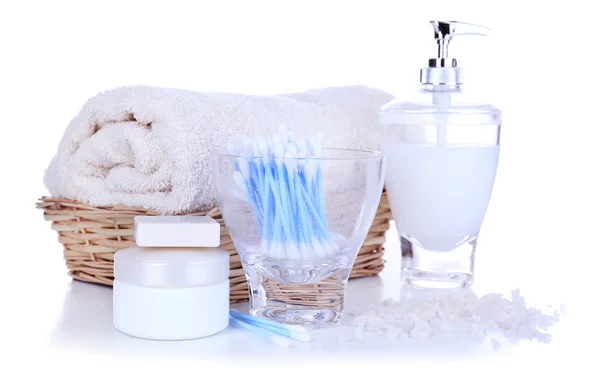 흰색 절연 목욕 부속품 — 스톡 사진