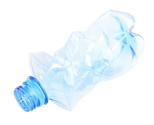 孤立在白色的塑料瓶 — 图库照片