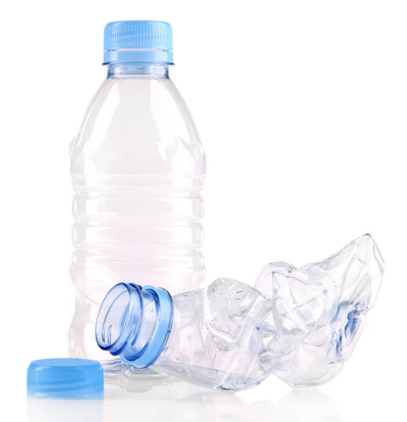 Plastic bottle isolated on white — Stock Photo, Image