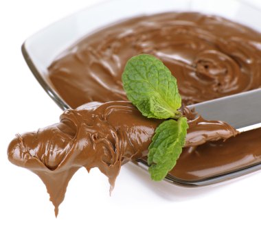 krem çikolata yakın çekim