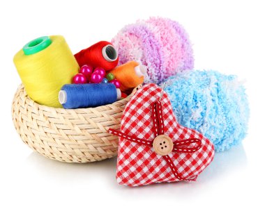 El işi malzemeleri beyaza izole edilmiş.