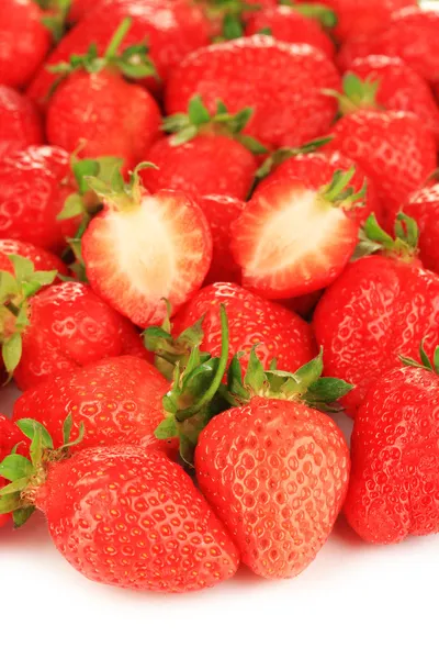 Frische Erdbeeren aus nächster Nähe — Stockfoto