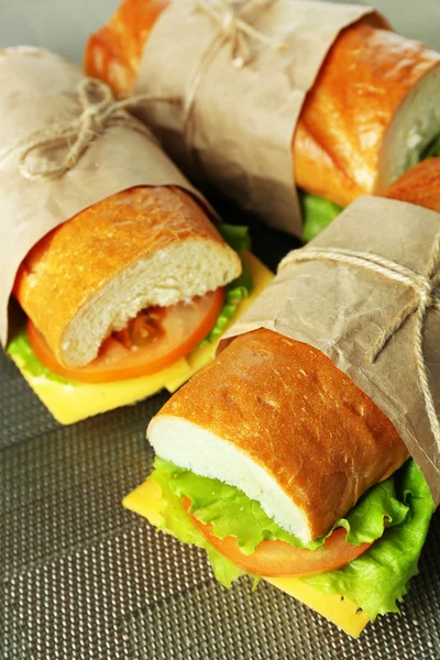 taze ve lezzetli sandviç yakın çekim