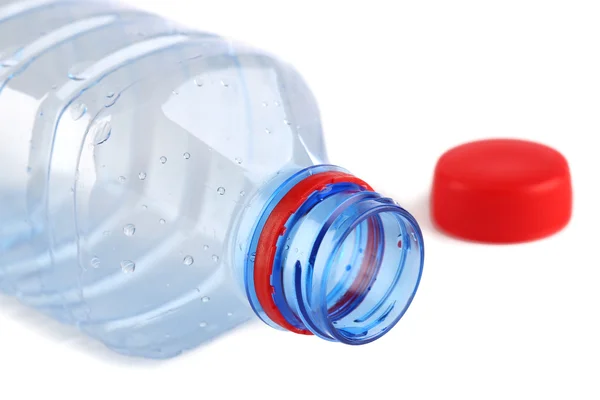 Plastic bottle isolated on white — Stock Photo, Image