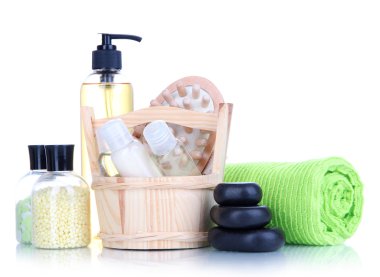 spa ayarı, beyaz izole