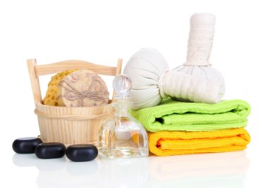 spa ayarı, beyaz izole