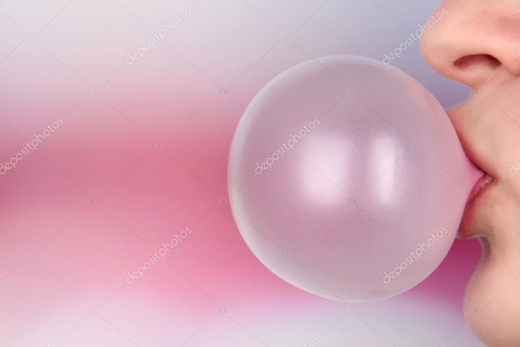 bubble chewing gum