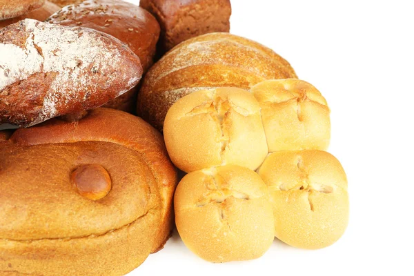 Distintos tipos de pan de cerca —  Fotos de Stock