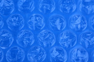 renkli plastik köpük ambalaj malzemesi, yakın çekim