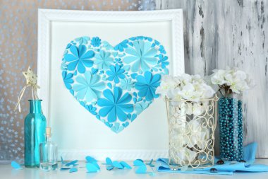 el yapımı resim ile ev dekorasyonu