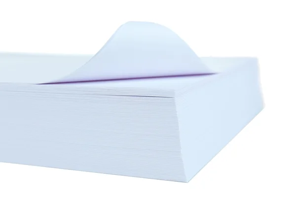 White paper close up — Stock Photo, Image