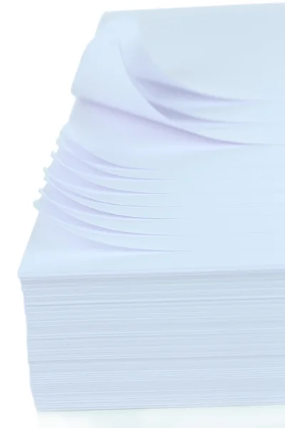 White paper close up — Stock Photo, Image