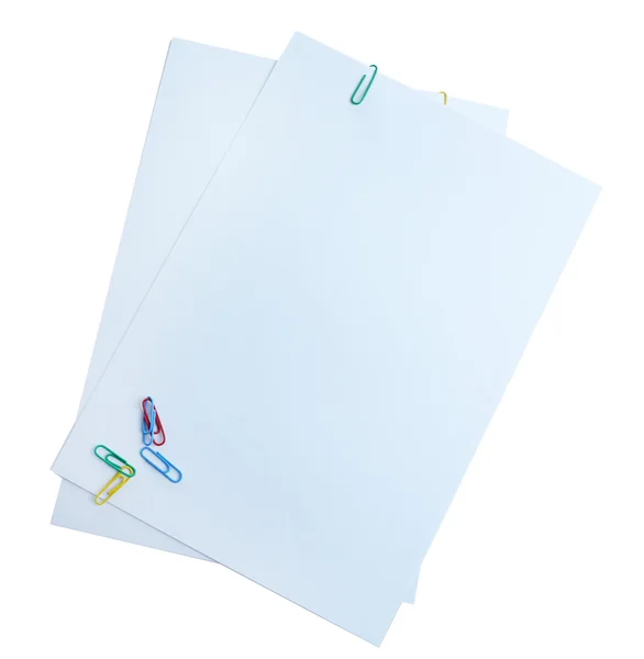 White paper close up — Stock Photo, Image