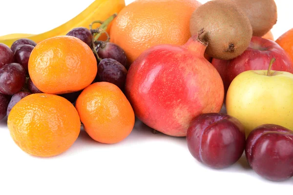 Assortment of exotic fruits close-up Stock Photo