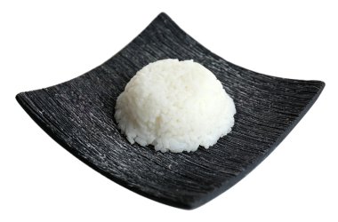 pişmiş pirinç yakın çekim