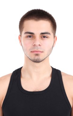 yakın çekim yakışıklı genç