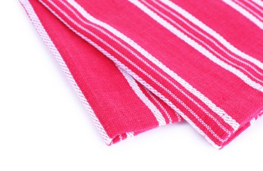 beyaz izole mutfak havlular