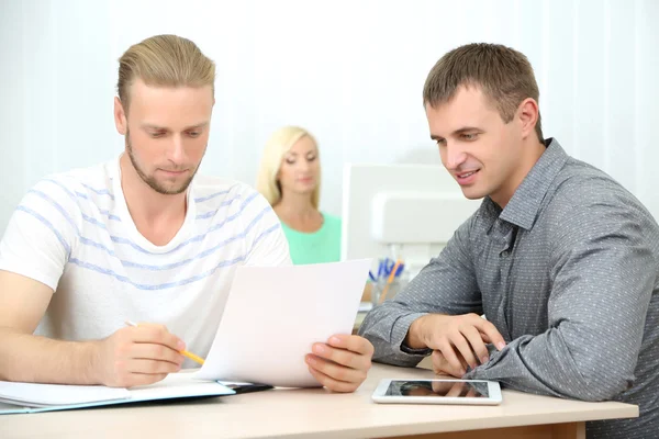 Office workers at work — Stock Photo, Image