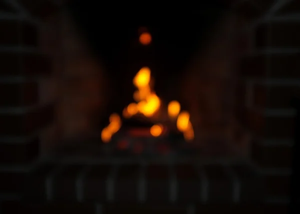 Fondo de llama chimenea abstracta en casa —  Fotos de Stock