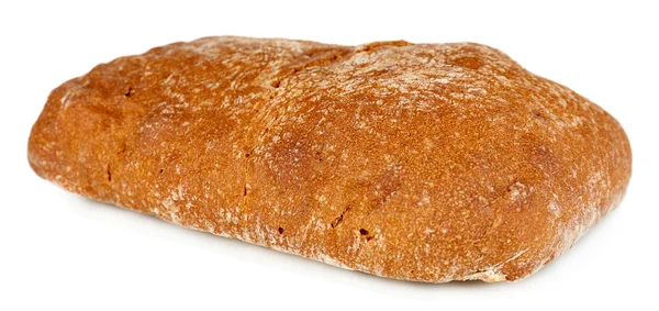 Loaf of bread isolated on white — Stock Photo, Image