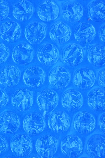 Plastic bubble kleur verpakkingsmateriaal, close-up — Stockfoto