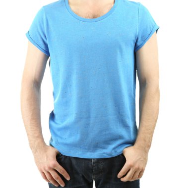 beyaz izole yakışıklı genç