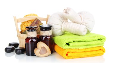 spa ayarı, beyaz izole