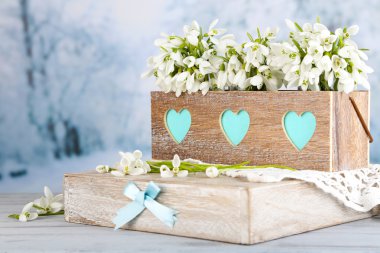 kardelen ile güzel bahar kompozisyon 