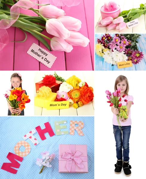 Mother's day collage — Stock Photo, Image