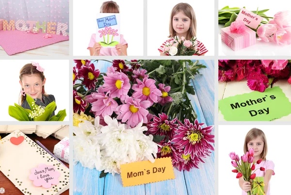 Mother's day collage — Stock Photo, Image