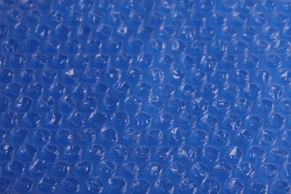 Plastic bubble kleur verpakkingsmateriaal, close-up — Stockfoto