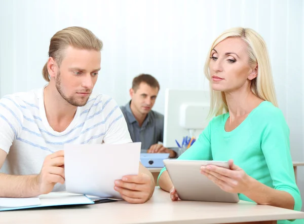 Office workers at work — Stock Photo, Image