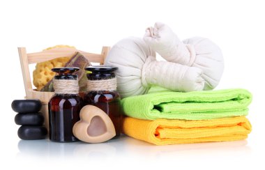 spa ayarı, beyaz izole