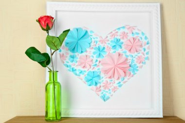 el yapımı resim ile ev dekorasyonu