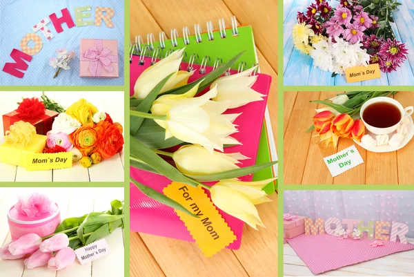 Mother's day collage — Stock Photo, Image