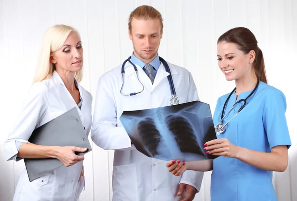 Medical workers in office — Stock Photo, Image