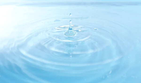 Woda kropla makro — Zdjęcie stockowe