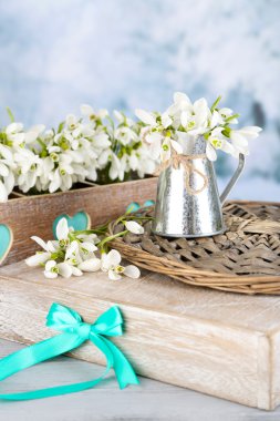 kardelen ile güzel bahar kompozisyon 