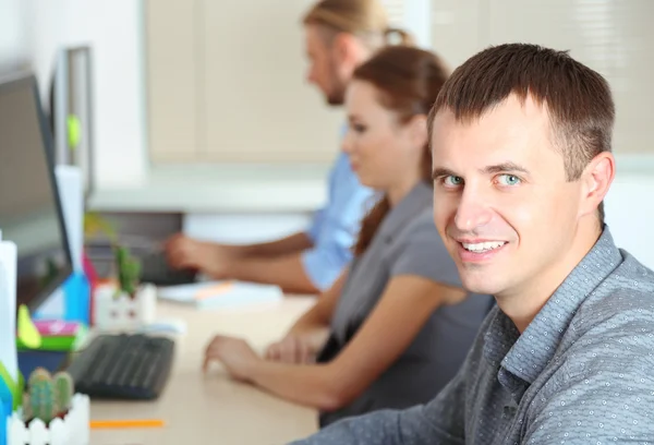 Business people at work place — Stock Photo, Image