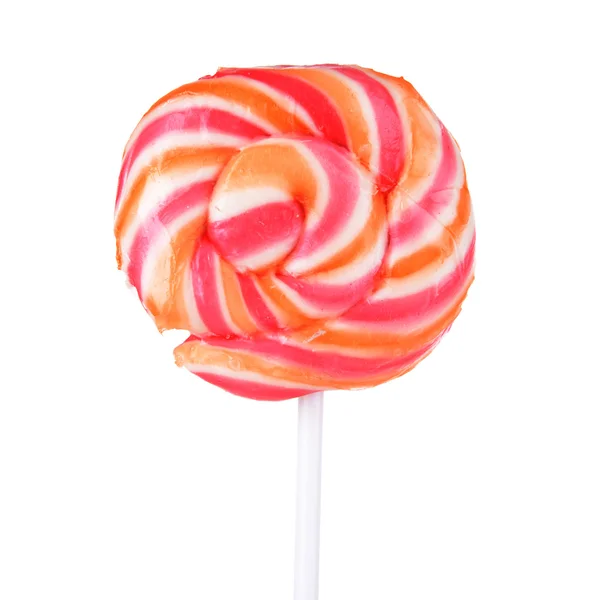 Colorful lollipop isolated on white — Stock Photo, Image