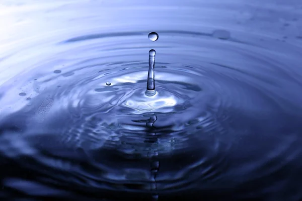 Water drop close-up — Stockfoto