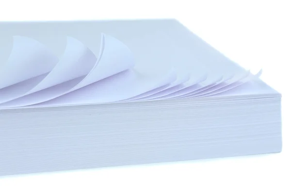 White paper close up — Stock Photo, Image