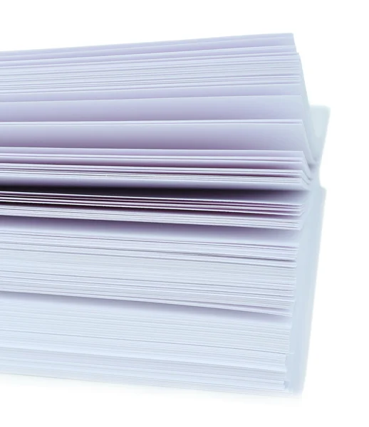 White paper close up — Stock Photo, Image