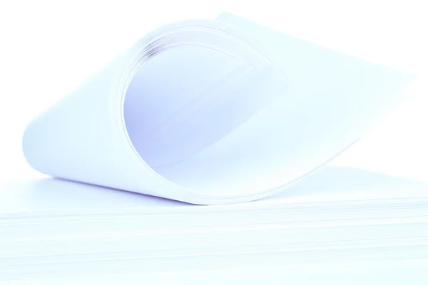 White paper close up — Stock Photo, Image