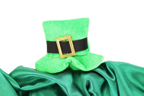 Saint Patrick day hat, isolated on white — Stock Photo, Image
