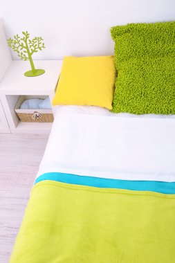yatak odası en iyi görünümü yakın çekim