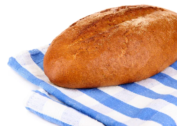 Chleb żytni na serwetka z bliska — Zdjęcie stockowe